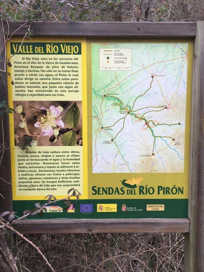 El Carro Del Abuelo Villa Villovela de Pirón Exterior foto